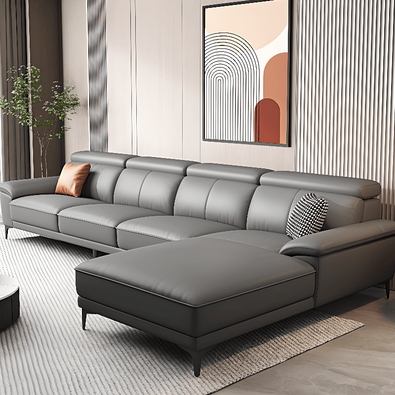 L-Shape/Straight Sofa/Sofa Chaise, Right Hand Facing/Horizontal Orientation