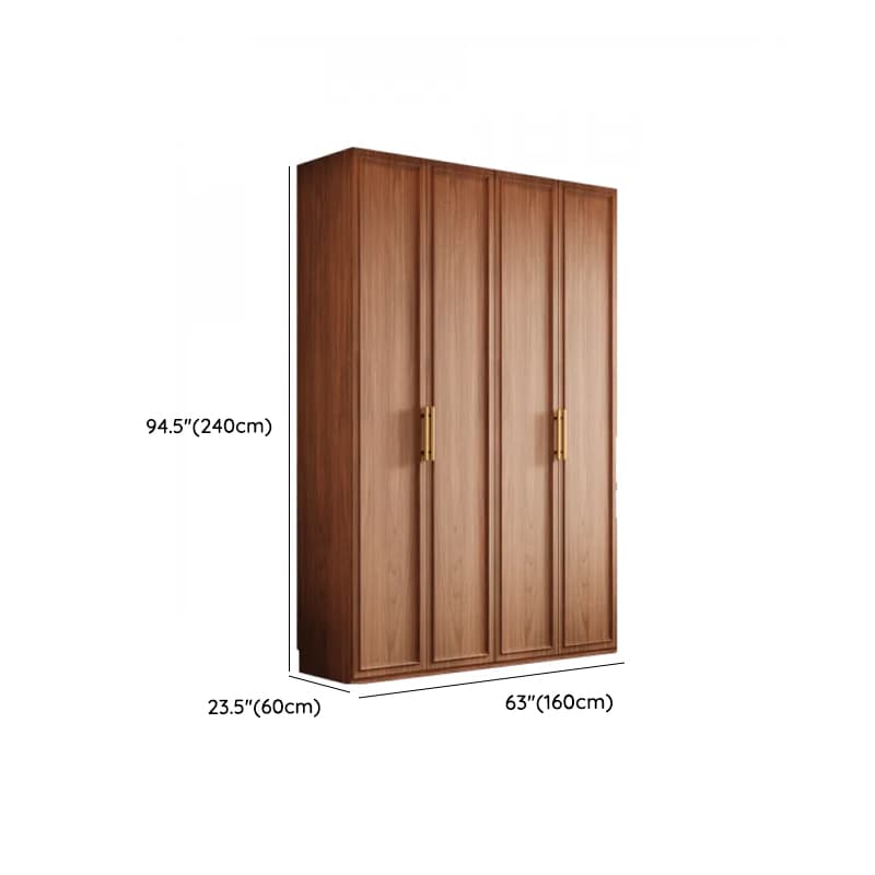 Acorn Minimalist Wooden Independent Wardrobe Closet with Soft Close Drawer, Soft Close Door, and Interior Shelves - image 13