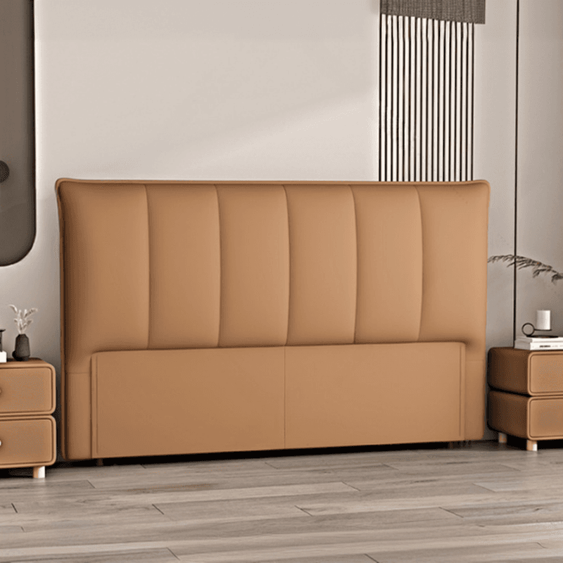 Free-standing Standard No Distressing Rectangle Panel Wood/ Upholstery Sponge Headboard, Standard（36-55“） High, Full(54"W x 75"L)/Twin(38"W x 75"L) Size - image 10