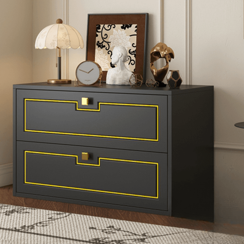 Casual Metal Bachelor Chest/Console Dresser/Semainier with 6/5/4 Drawers in Horizontal/Vertical Orientation