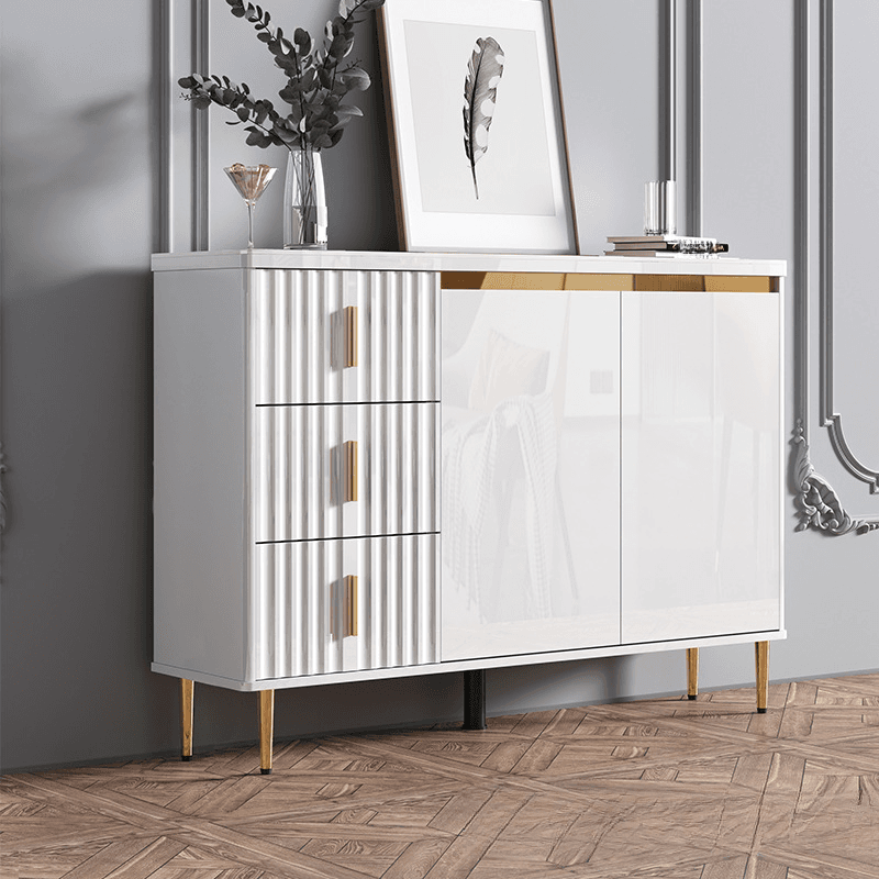 Luxurious Chalk Stone Standard Flooring Sideboard with 3 Doors & Variable Shelf - image 11