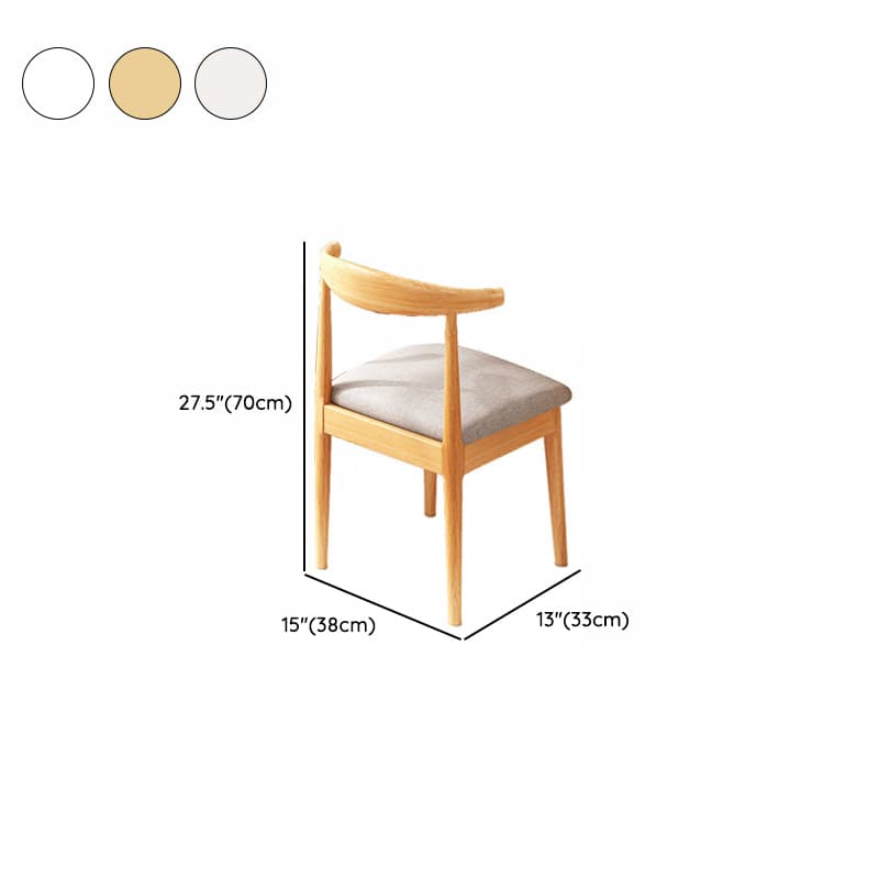 Rectangular Dining Table Set with Recycled Wood Fixed Table, Padded Chair Back, and Separable Design - image 13