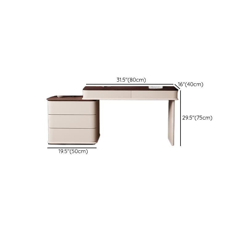 Sleeping Room Scalable Vanity Set/Makeup Vanity with Push-Pull - image 5