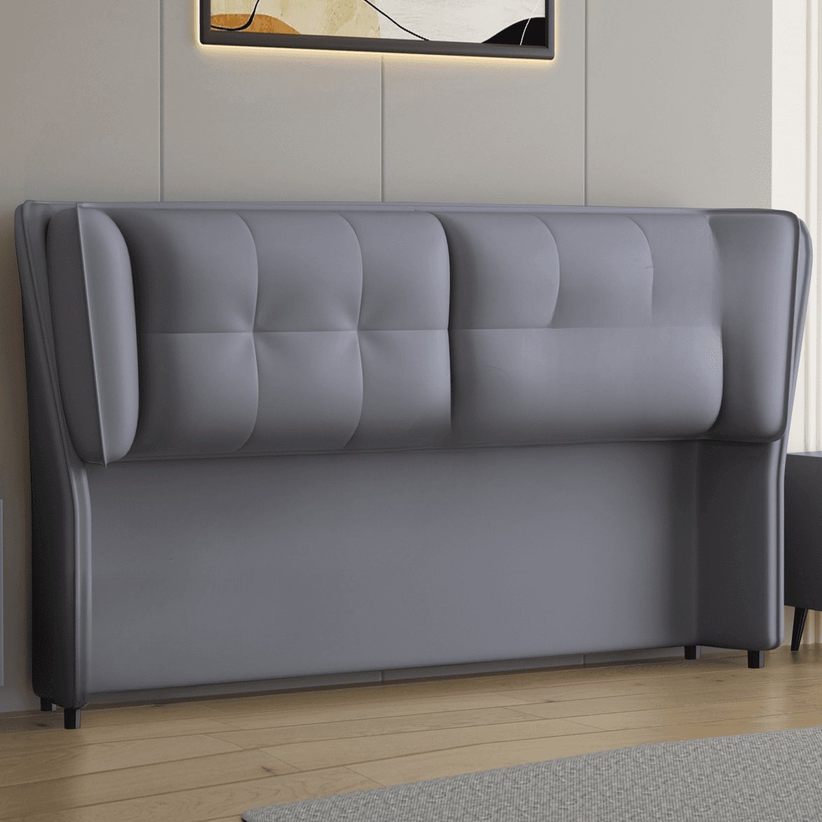 Casual Free-standing Standard Full(54"W x 75"L) Panel Wood/ Upholstery No Distressing With Legs and Button-tufted - image 15