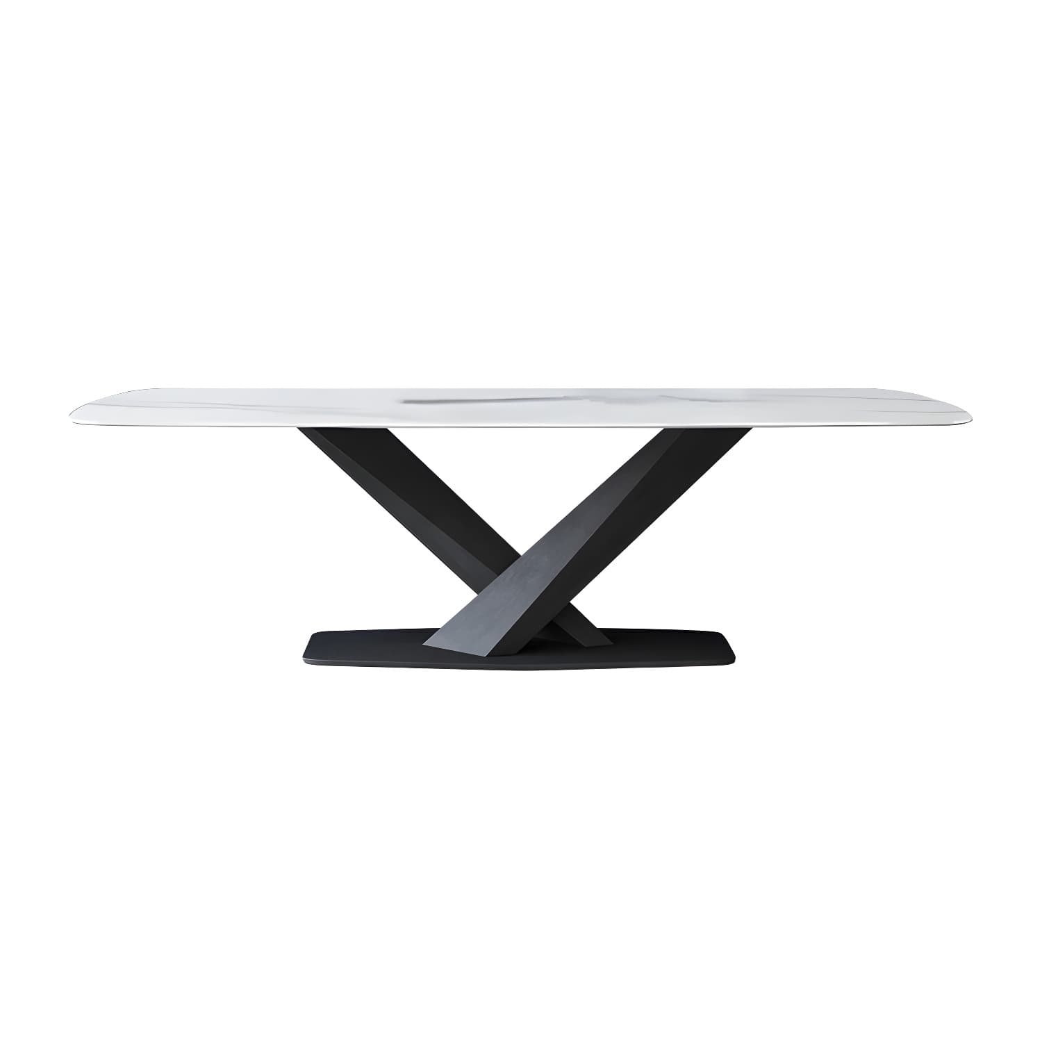 Contemporary Dining Room Dining Table Set with Sintered Stone Top - image 5