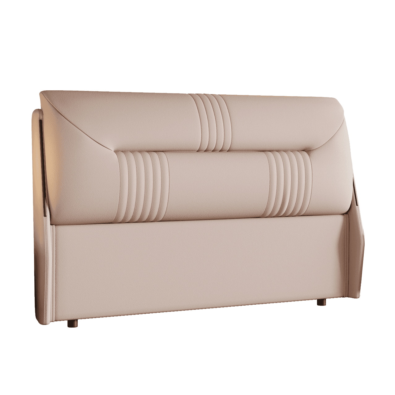 Modish Style Panel Headboard in Timber with No Distressing, Rectangle Shape for Queen/Twin XL Bed, Featuring Sponge Upholstery Fill and Standard Height - image 9