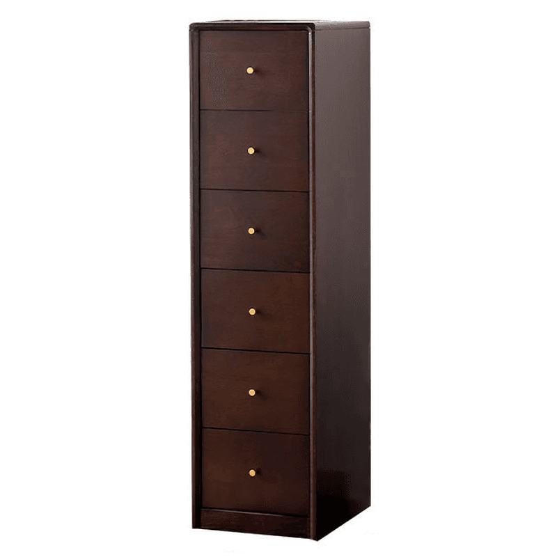 Minimalist Natural Wood Bachelor Chest with 6 Drawers, Vertical Orientation - image 20