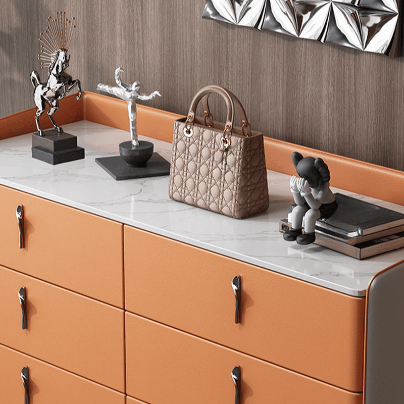 Modern Simple Style Stone Double Dresser/Bachelor Chest, Horizontal/Vertical - image 11