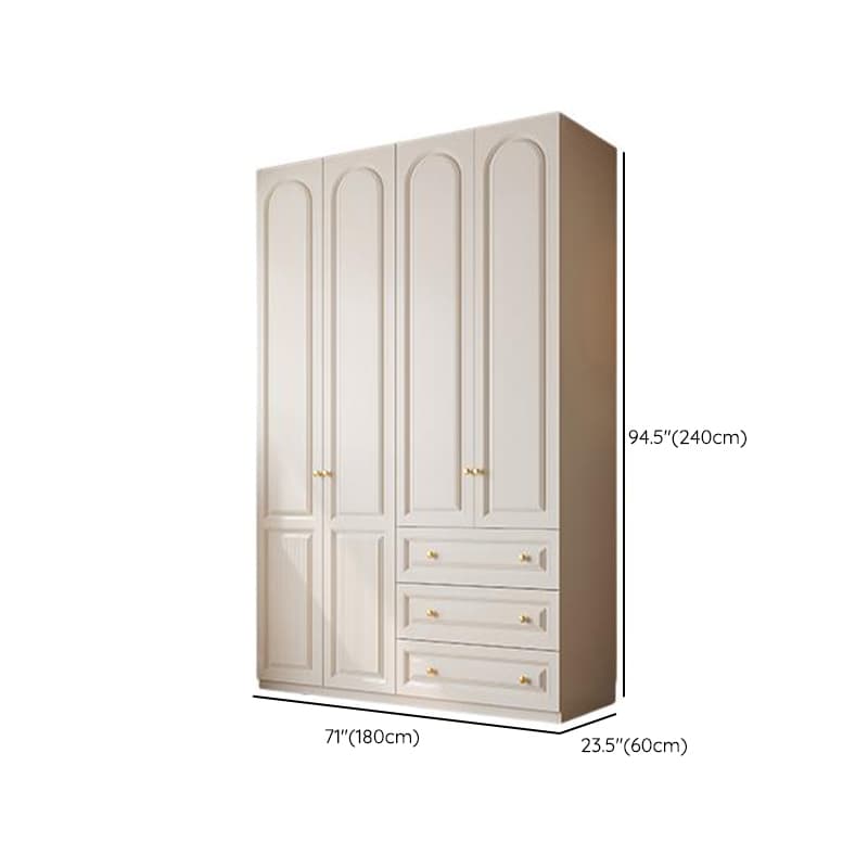 Minimalist Manufactured Wood Independent Almirah with Soft Close Drawer, Interior Shelves, and Clothing Rod - image 20