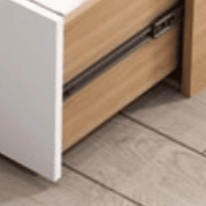 Natural Color Solid Color Storage Included with 4 Storage Boxes for Bedroom - image 6