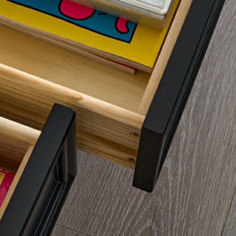 Modern Wood TV Stand with Open Storage & Cabinet Included - Standard Height - 3 Cabinets - With Legs - image 9