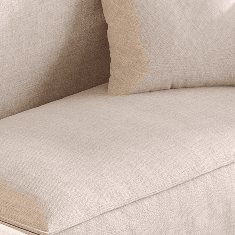 Straight/L-Shape Cotton Upholstered Sofa Couch/Corner Sectional with Horizontal/Left Orientation - image 4