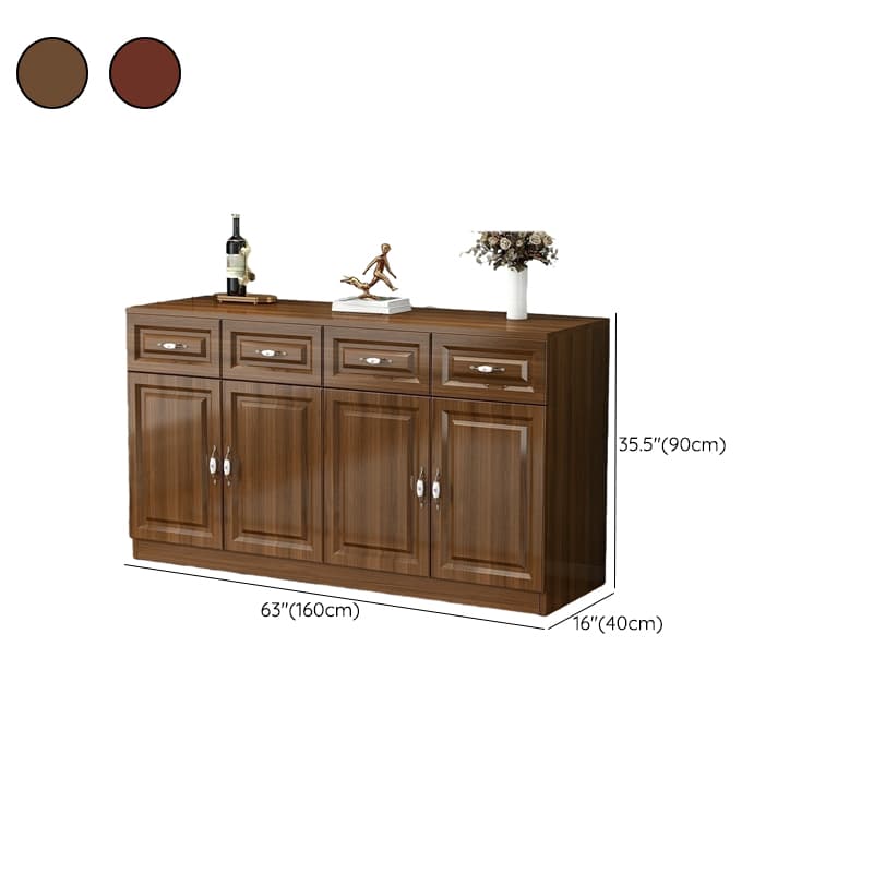 Modern Wood Cabinets Buffets & Sideboards 31.5 inches Width Non-Adjustable Drawers Included - image 16