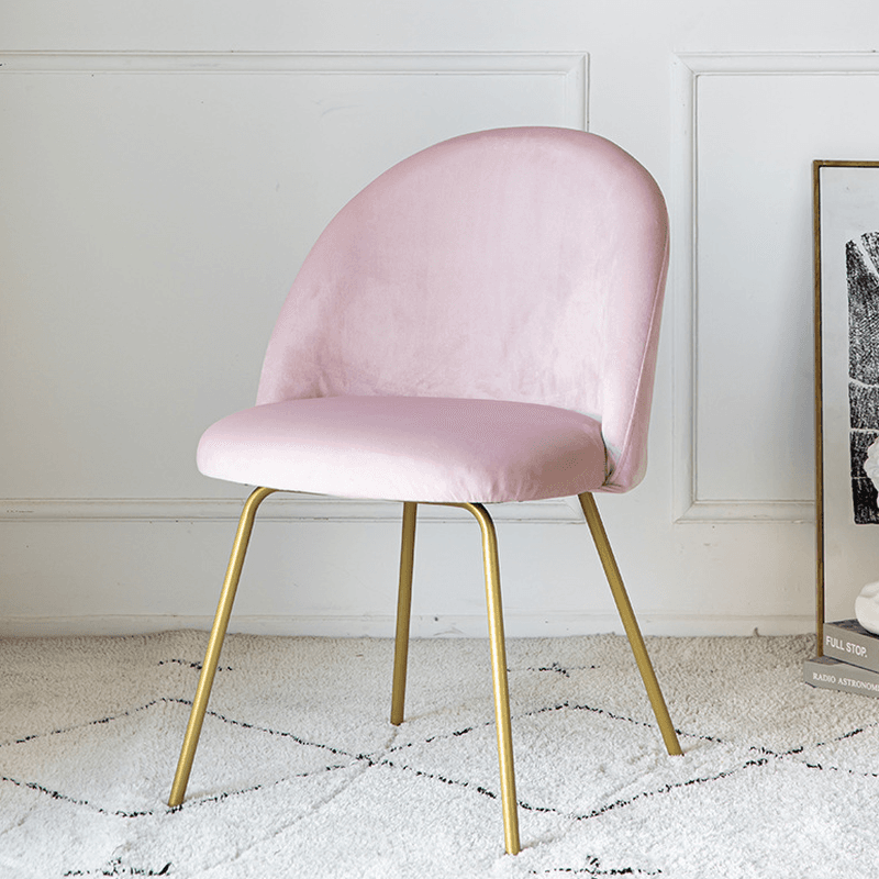 Unwavering Textile Upholstered Side Chair with Solid Back and Foot Pads for Dining Room in a Lavish Style - image 18