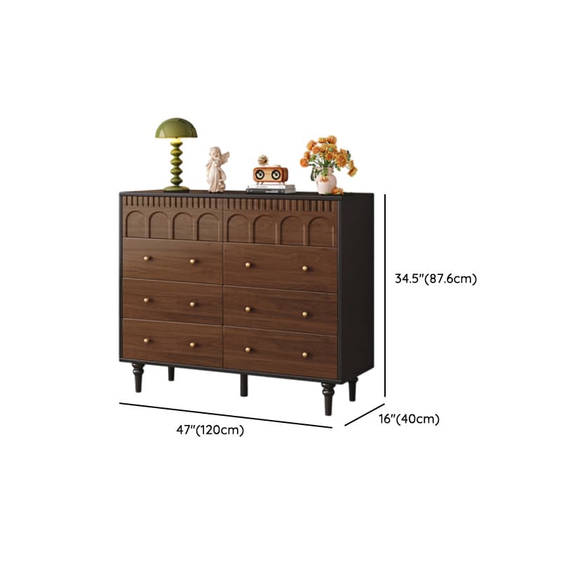 Trendy Composite Wood Double Dresser/Lingerie Chest/Bachelor Chest with 6/8/9 Drawers in Horizontal/Vertical Orientation - image 16