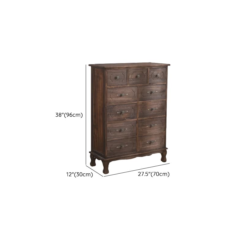 Retro Parlor Standalone Accent Chest with Reclaimed Wood - image 21