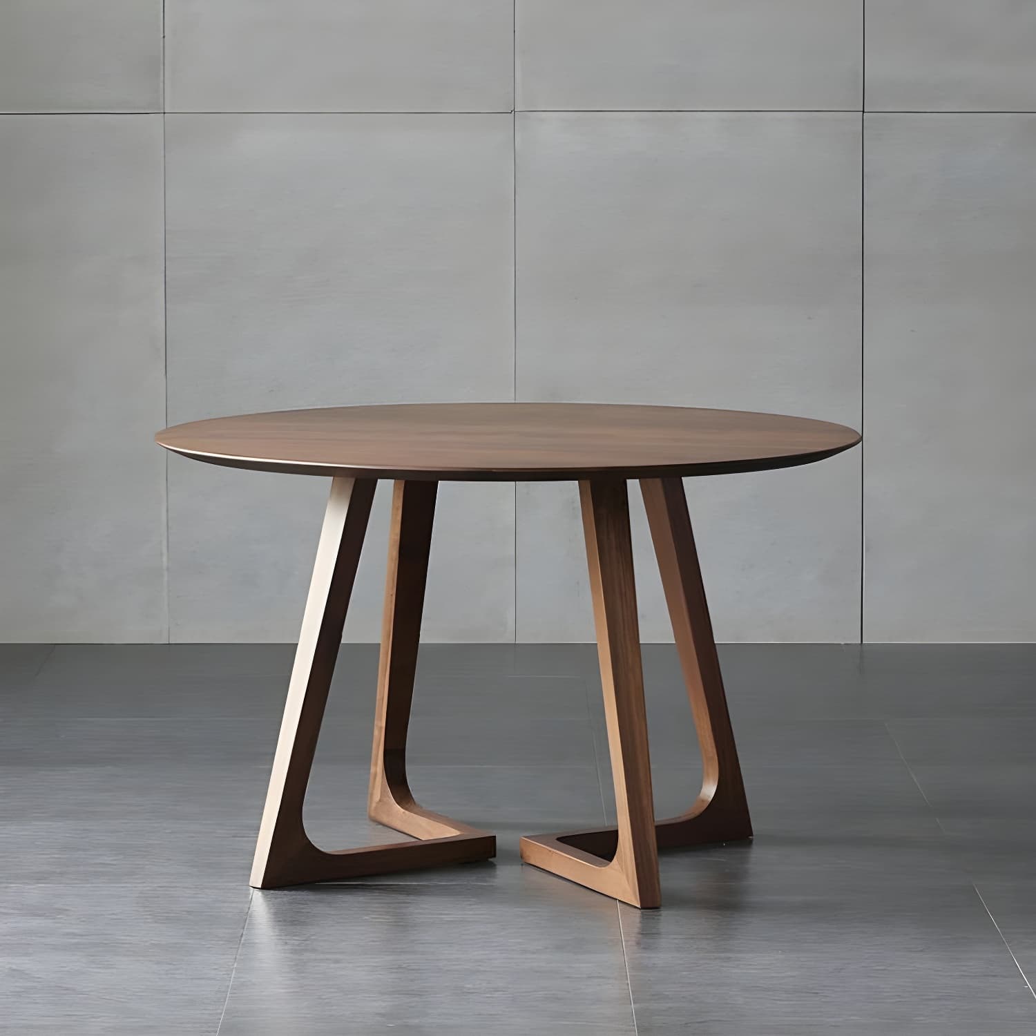 Round Dining Room Table Set 1/2/4 Pieces Modern Solid Wood Dining Room and Arm Chairs - image 4