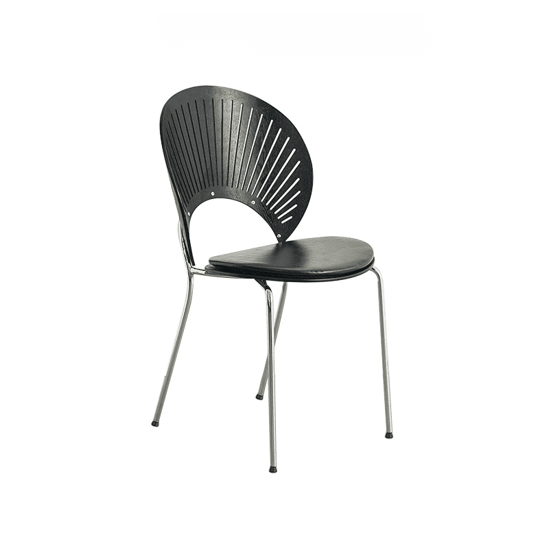 Dining Room Sturdy Side Chair with Outlined Frame and Foot Pads - image 24