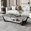 Table Top Color Grey/White