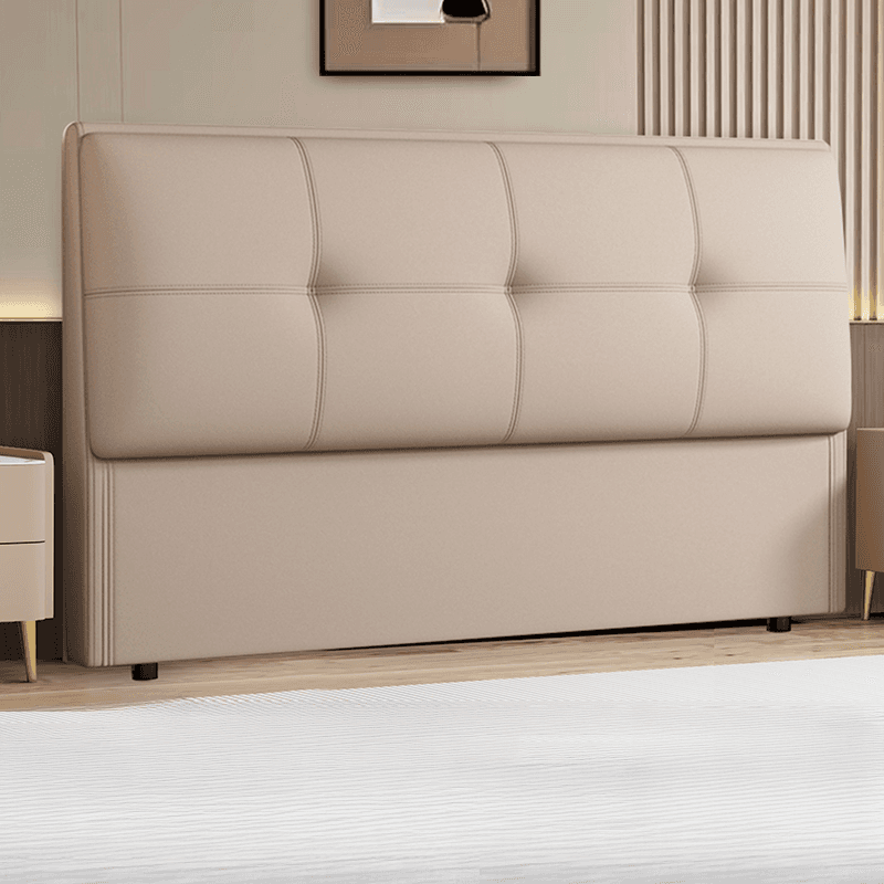 Simplistic Style Panel Headboard with No Distressing, Piled Tufted Rectangular Shape for Queen/Twin/Full Bed, Featuring Sponge Upholstery and Standard Height - image 4