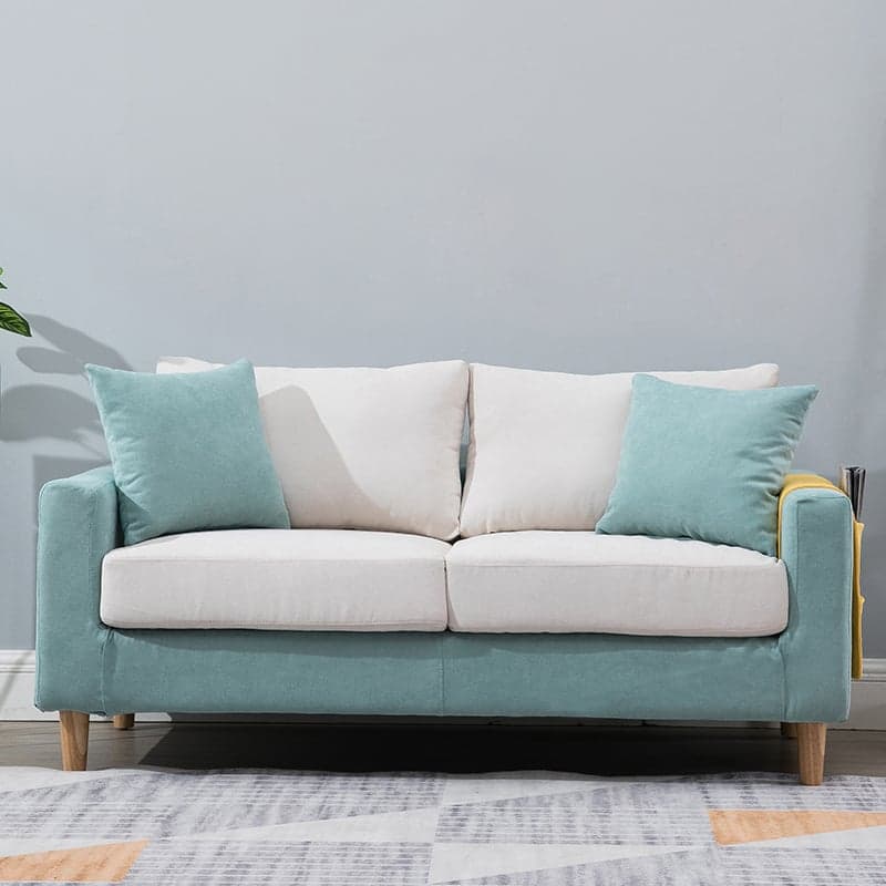 Contemporary Beige/Khaki/Gray Solid Color Standard Sofa with Storage, Wide Pillow Back and Square Arm - image 20