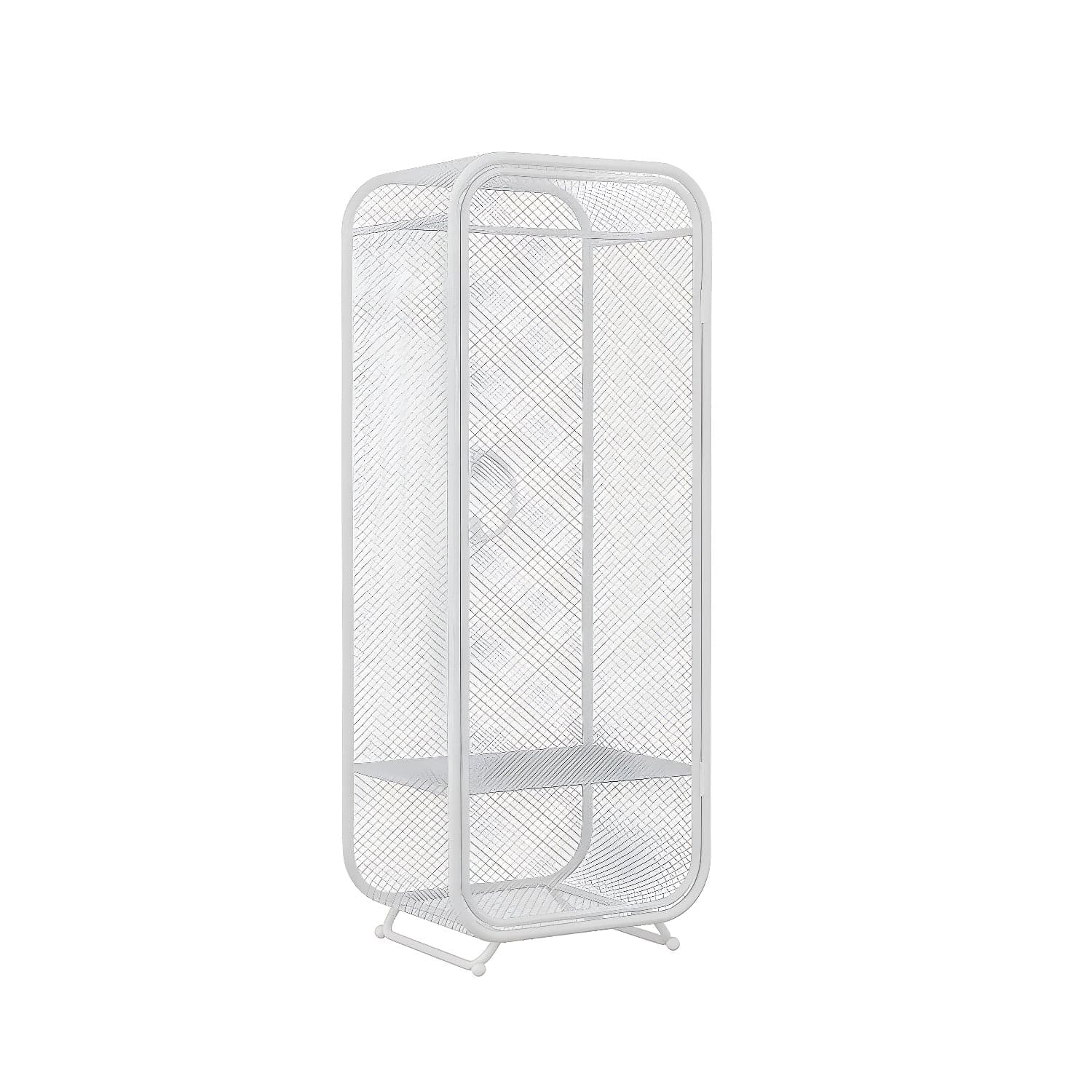 Contemporary Wardrobe Closet Metal Wardrobe Cabinet for Bedroom - image 8