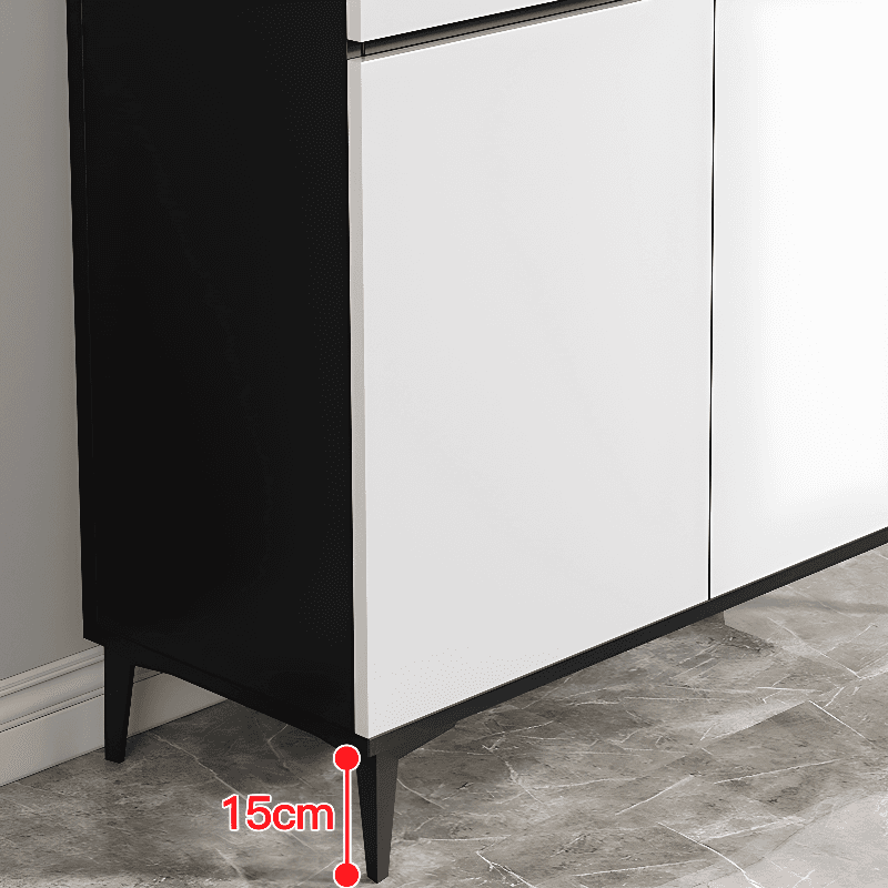 Versatile Sideboard with 2/3 Drawers, Closet Cabinet, Standard/Narrow/Wide Sizes, 3/Two Internal Shelves, Drawer Storage, Manufactured Wood/Stone Countertop, and 4/2/3 Doors - image 11