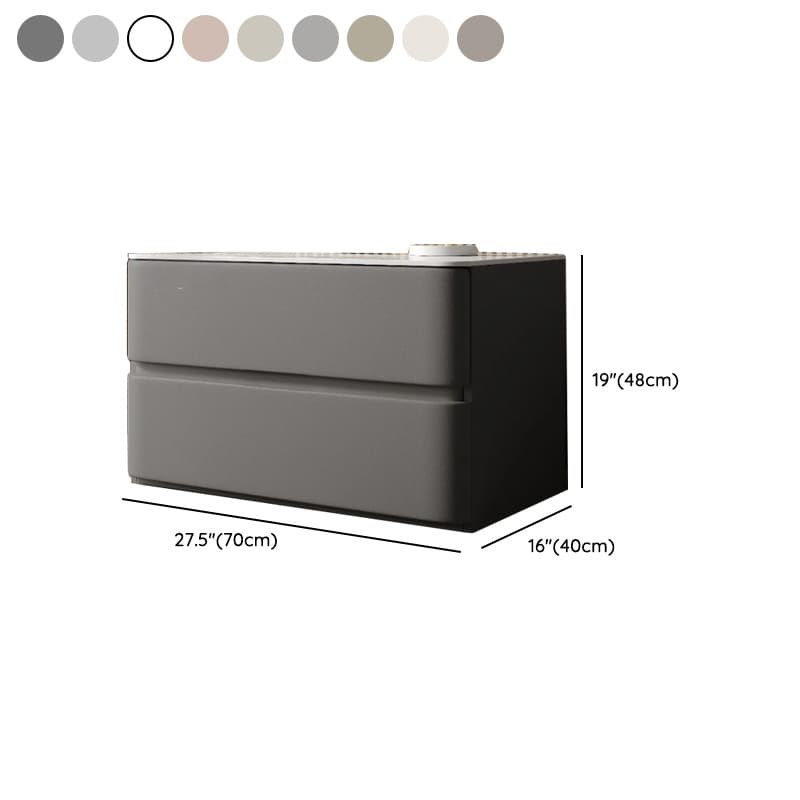 Artistic 2 Drawers Drawer Storage Bedside Table - image 13