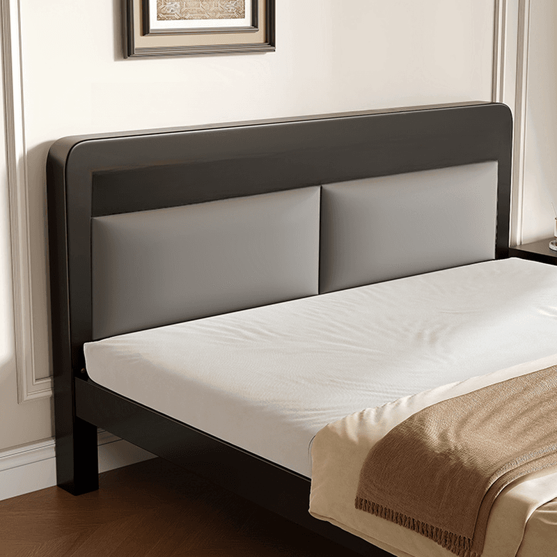 Minimalist Solid Color Storage Bed with Iron Frame and Leg for Living Room - image 11