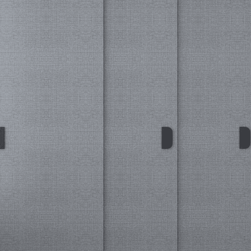 Dove Grey Modern Timber Wardrobe with Self-supporting Design, Soft Close Features, and Clothing Rod - image 4