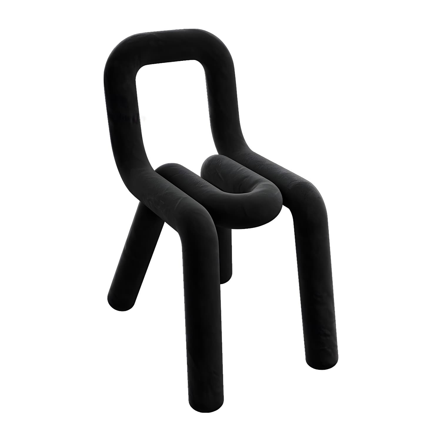 Contemporary Style Dining Chairs Armless Side Chairs with Metal Legs for Kitchen