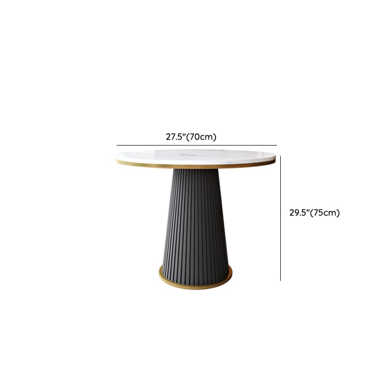 Modern Simple Style Dining Table Set with Padded Chair, Back Seat, and Arms - image 13
