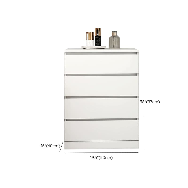 Contemporary Narrow Wood Dresser with Drawers for Living Room - image 15