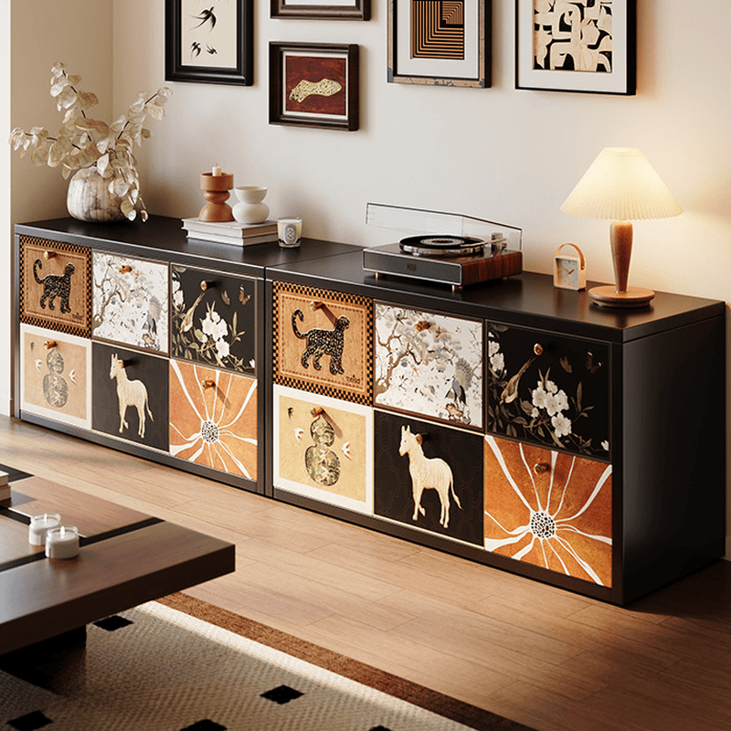Detached Decorative Cabinet with Damp-proof Steel Countertop - image 6