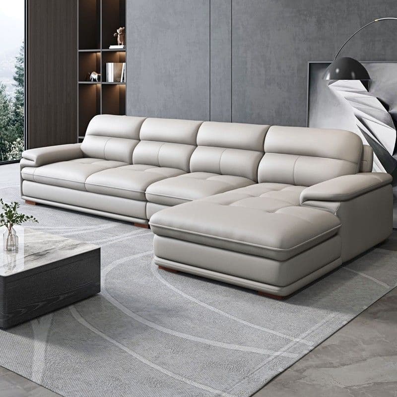 Straight Convertible Sofa for 5/1-Seater with Horizontal Orientation