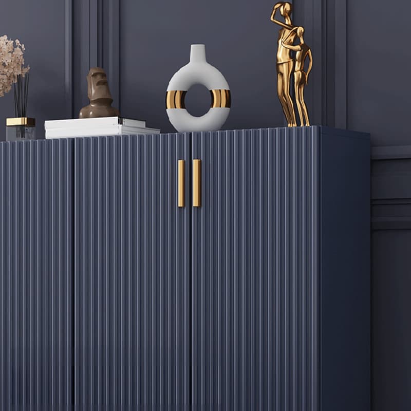 Floor Freestanding Sideboard/Server in Wood with Countertop and Three/Five Internal Shelves in a Luxury Style - image 14