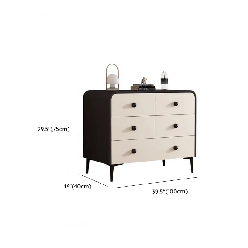 White Simplistic Pine Wood Double Dresser/Bachelor Chest/Lingerie Chest with 8/6/3 Drawers Vertical/Horizontal - image 9