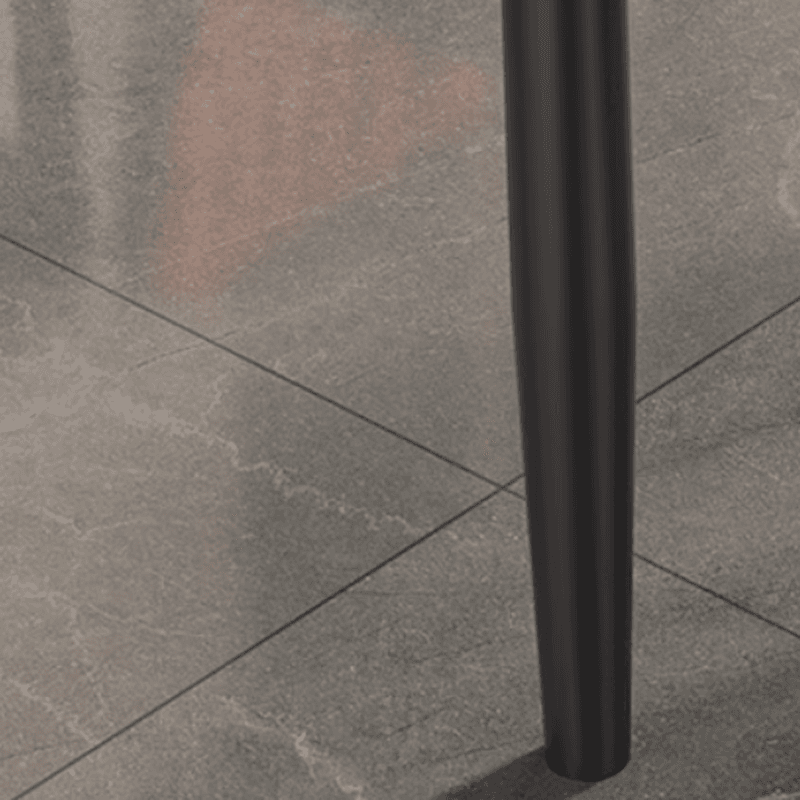 Dining Table Set with Rectangular Slate Top, 4 Legs, Padded Chair, and Back - image 8