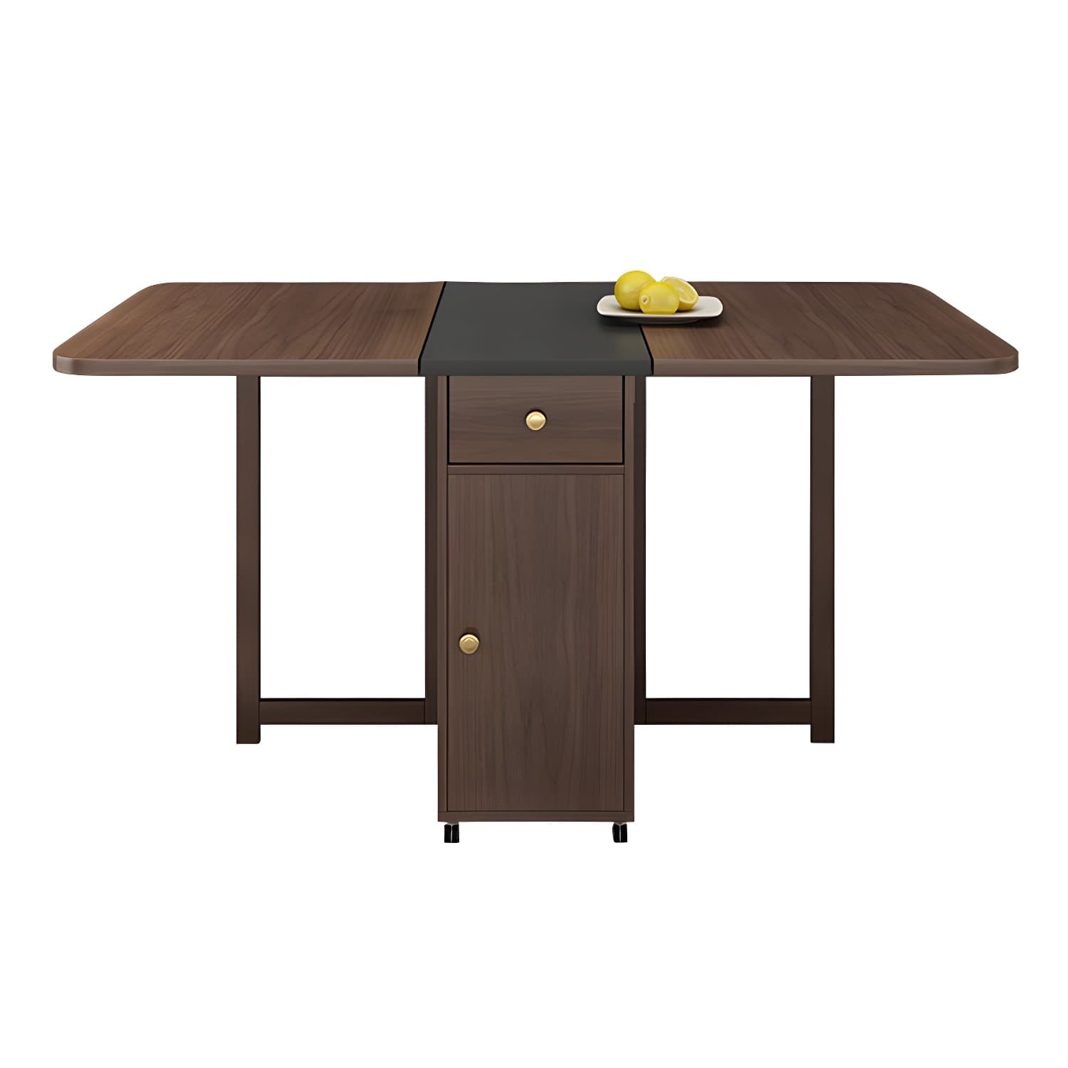 3/5/7 Pieces Modern Folding Solid Wood Multi Purpose Dining Set for Home - image 11