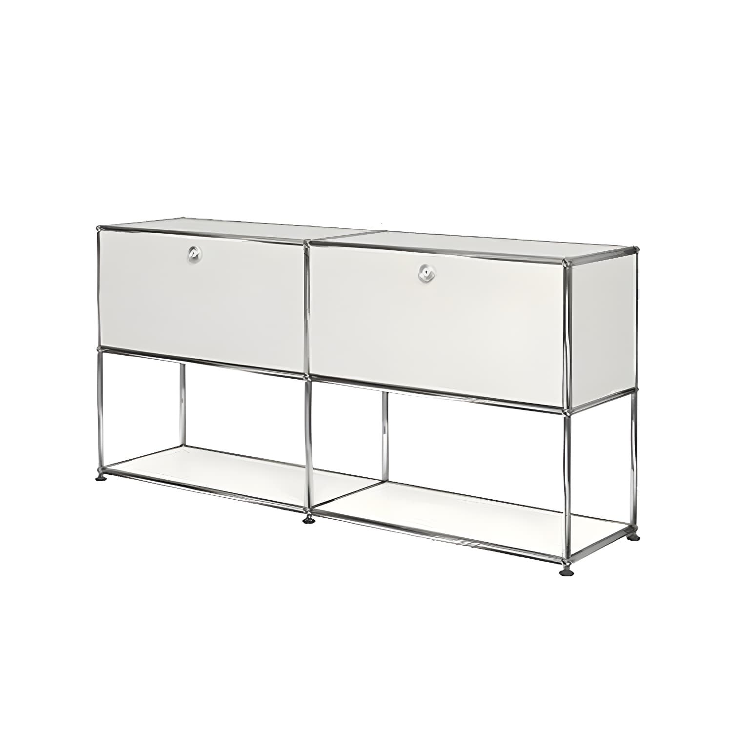 Modern Storage Sideboard Metal Sideboard with Drawer for Home - image 7