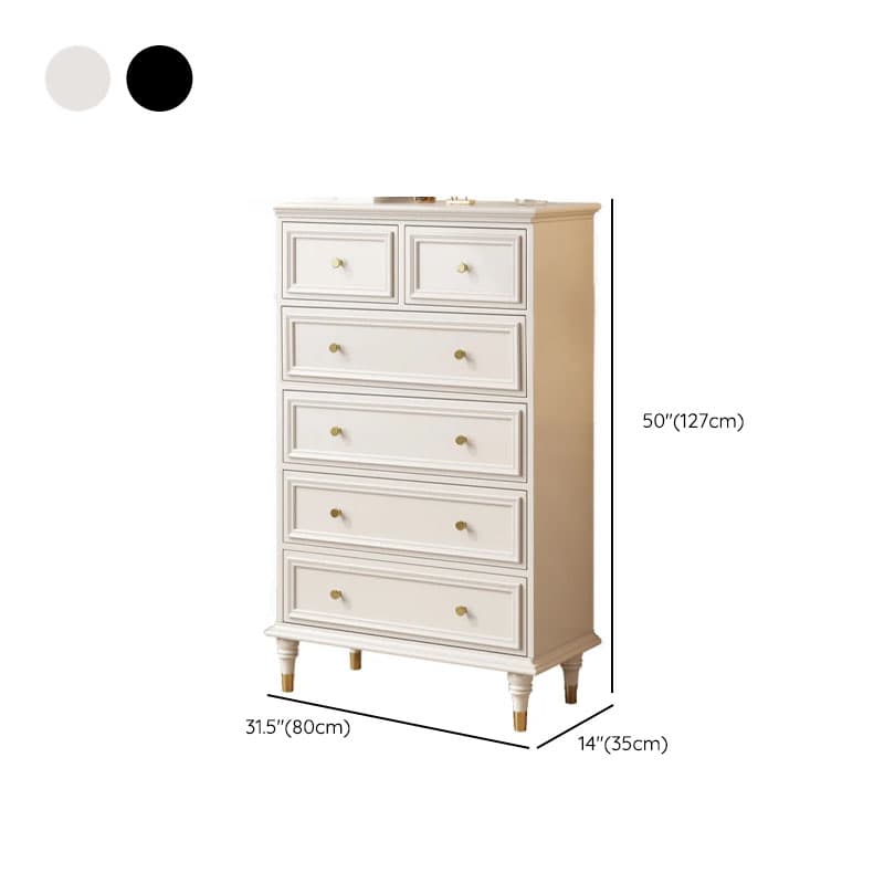 Trendy Natural Wood Console Dresser with 9/7/6 Drawers in Horizontal/Vertical Orientation - image 16