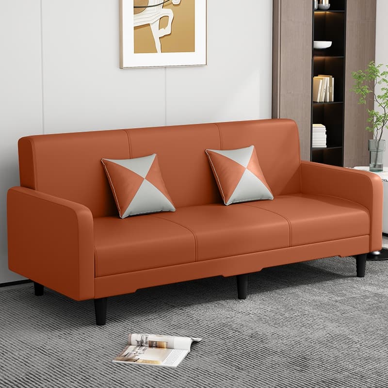 Drawing Room Gray/Light Brown/Off-White Standard Sofa with Armrest - image 6
