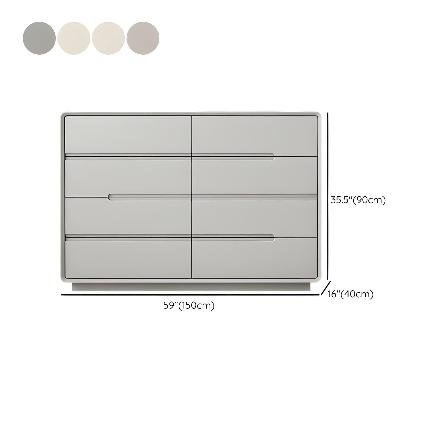 Light Oak Modern Dresser with Solid Wood Construction and Soft-Close Drawers - image 19