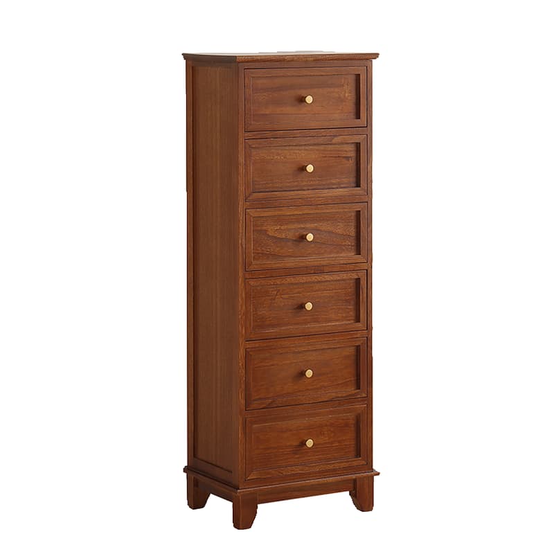 Trendy Cocoa/White/Lemon Color Lumber Rectangle Decorative Cabinet with 6 Drawers/5 Drawers/4 Drawers - image 10