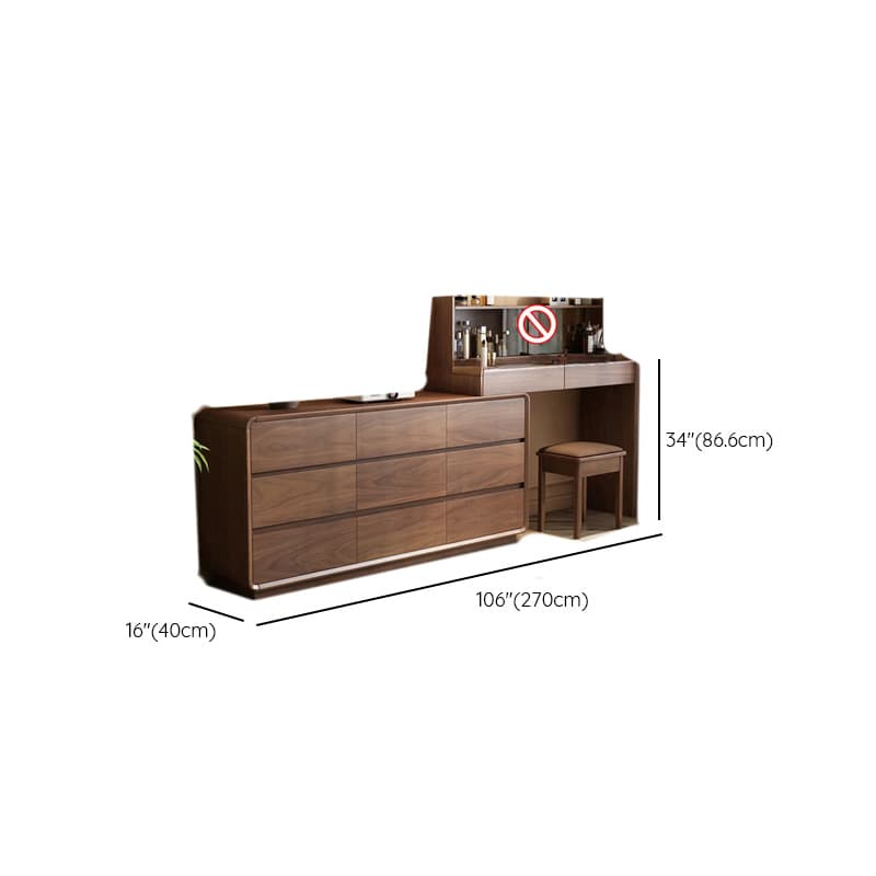 Multi-Purpose Vanity Set/Makeup Vanity with Scalable Telescopic and Push-Pull 2-in-1 Feature - image 13
