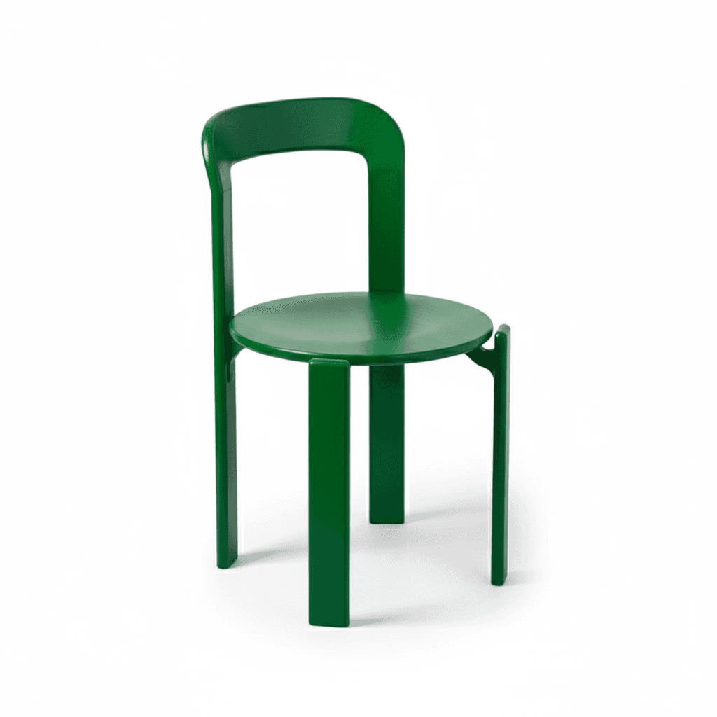Scandinavian Natural Wood Armless Kitchen Chair 15.3inch Wide Non-Swivel 1 Piece - image 20