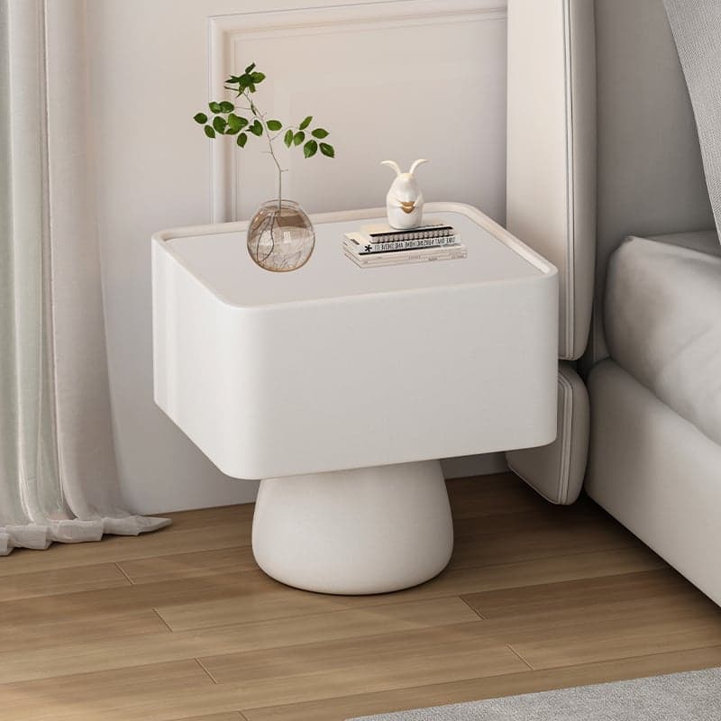 Trendy Drawer Storage Bedside Table with 1 Drawer and Pine Wood Countertop - image 5