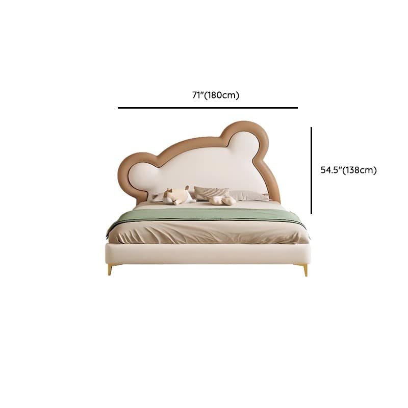 Modern Free-standing Standard King(76"W x 80"L)/Queen(60"W x 80"L)/Full(54"W x 75"L) Arched/Portman/Camelback Panel No Distressing With Legs in Wood - image 21