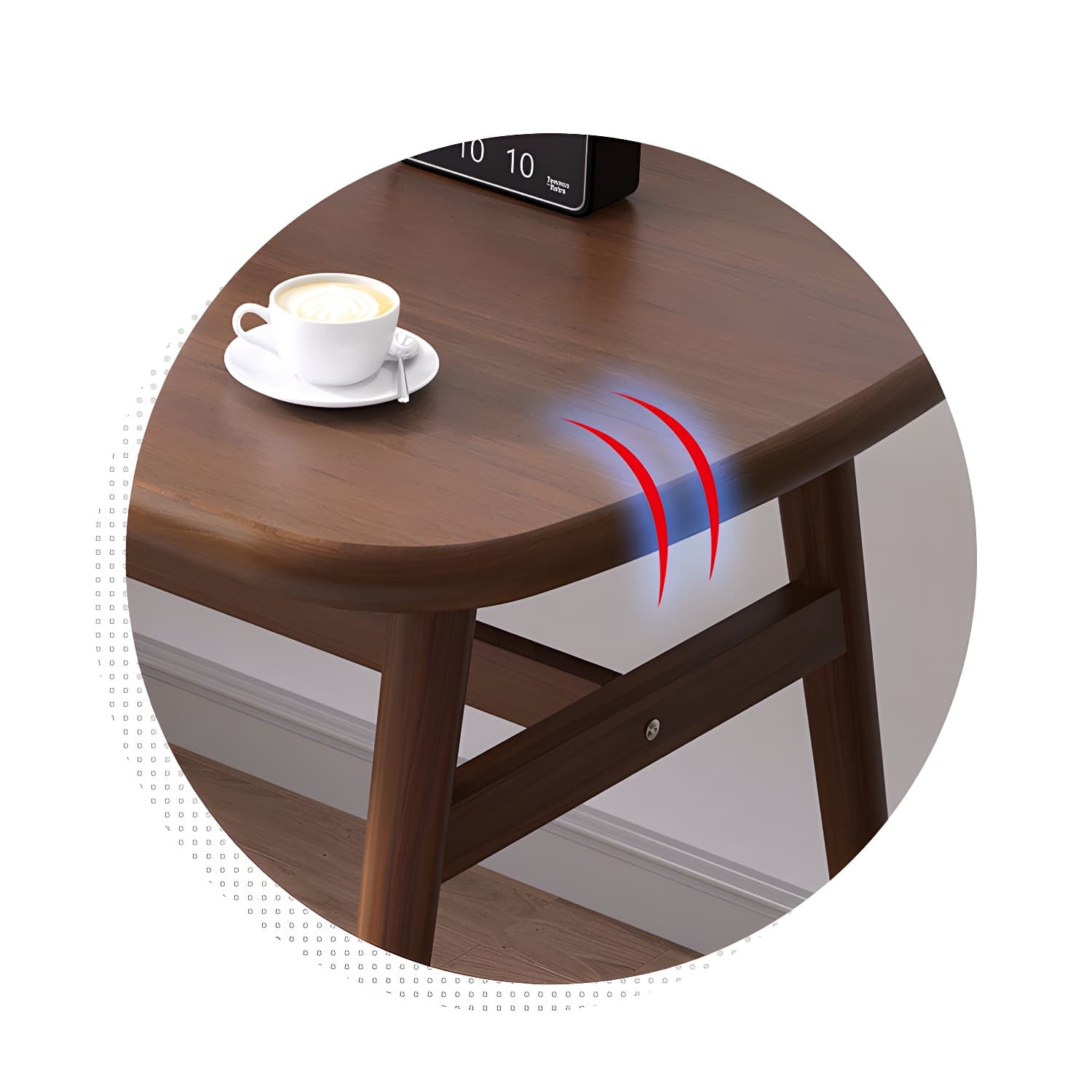 Modern Kitchen Wood Furniture of Standard Height Formal Dining Room Table Set - image 12