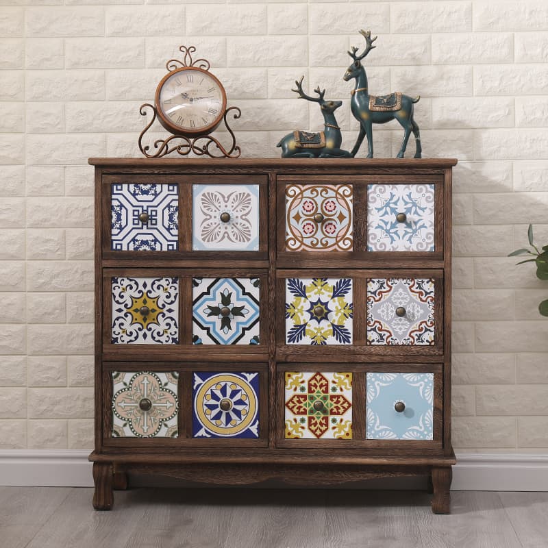 Shaker Style Independent Accent Chest with Weathered Wood - image 6